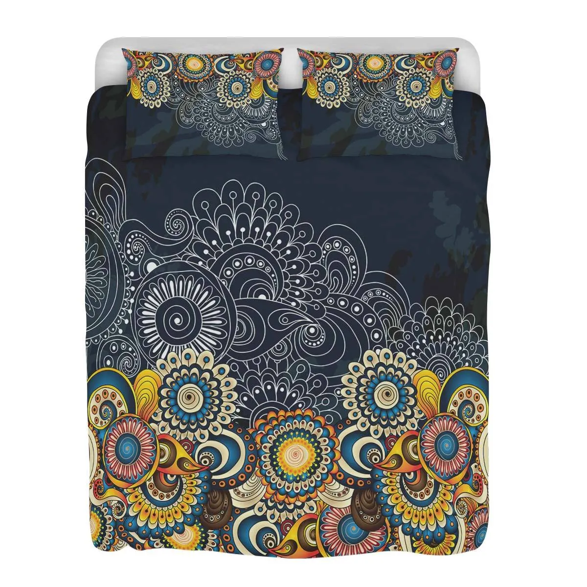 Colorful Mandala Navy