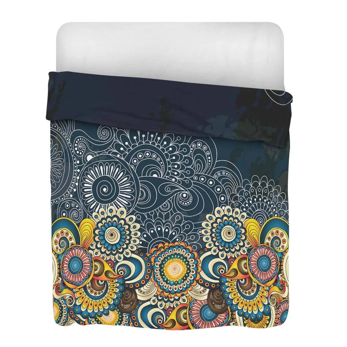 Colorful Mandala Navy