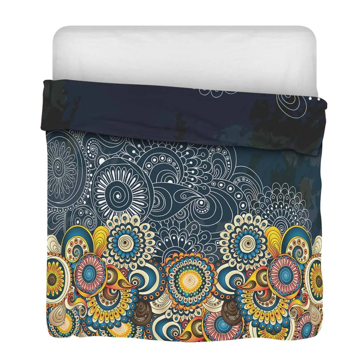 Colorful Mandala Navy