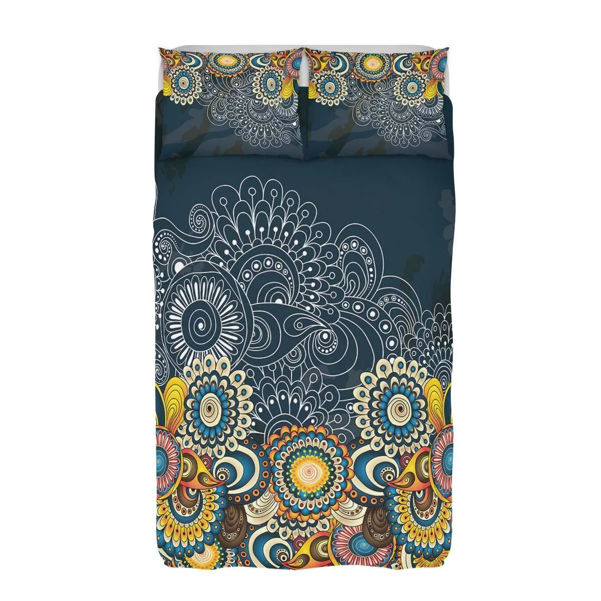 Colorful Mandala Navy